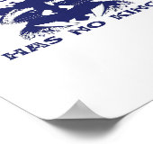 Has No Kings Patriotic Poster (Ecke)