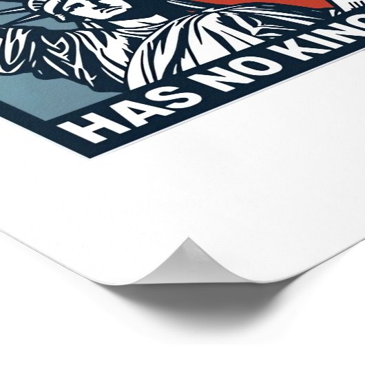 Has No Kings Poster (Ecke)