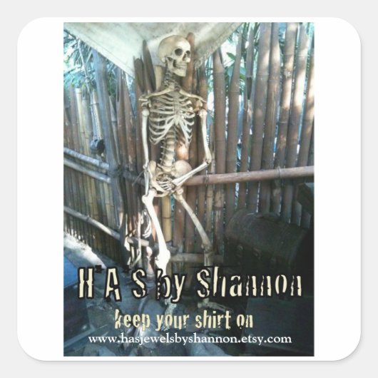 HAS von Shannon Promo Stickers (Vorderseite)