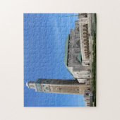 Hasan II Moschee in Casablanca, Marokko. Puzzle (Vertikal)
