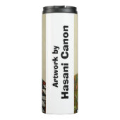 Hasani Cannon Collection Thermal Tumbler: Richter Thermosbecher (Rückseite)