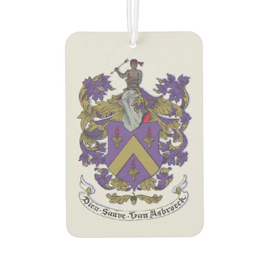 Hasbrouck Car Air Freshener Autolufterfrischer (Rückseite)