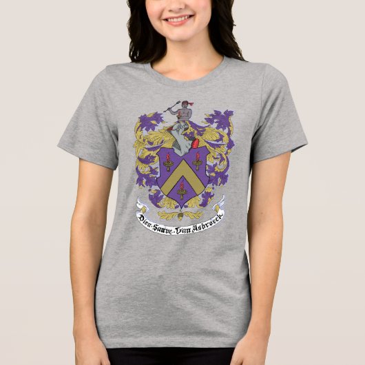 Hasbrouck Coat of Arms Tee Shirt (Vorderseite)