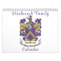 Hasbrouck Familien-Wandkalender