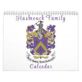 Hasbrouck Family Wall Calendar Kalender