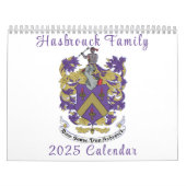 Hasbrouck Family Wall Kalender 2025 (Titelbild)