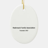 Hasbrouck Tree Ornament (Hinten)