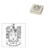 Hasbrouck Wappen Inking Pad Gummistempel (Stempel)