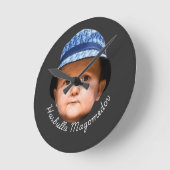 Hasbulla Magomedov Runde Wanduhr (Winkel)