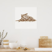 Hasbunallah Poster (Küche)