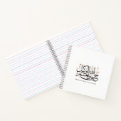 HasbunAllah wa Ni‘ma Al-Wakil – Arabic Thuluth Notizblock (Innenseite)