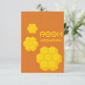 Haschanah-Honigwaben Einladung (Stehend Vorderseite)