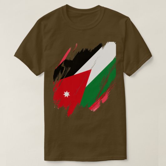 Haschemitisches Königreich Jordanien T-Shirt (Design vorne)
