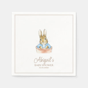 Häschen-Baby-Party Serviette
