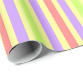 Häschen-Band-Streifen Geschenkpapier (Rolleneckpunkt)