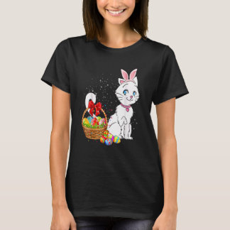 Häschen-Eier-Kostüm Herren Damen Kinder Süße Katze T-Shirt