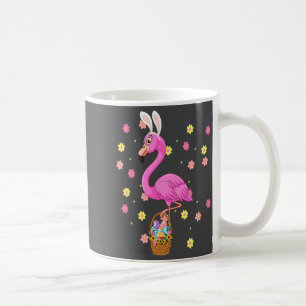 Häschen Flamingo bringt Eier Korb Frohe Ostern D Kaffeetasse