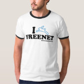 Häschen-freenet T-Shirt (Vorderseite)