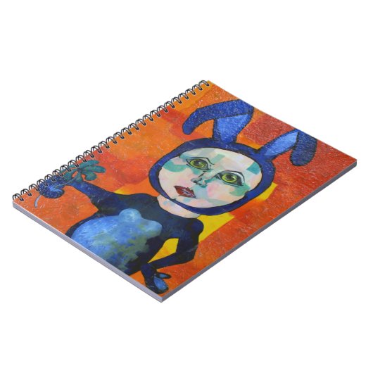 Häschen-Freund-Notizbuch Notizblock (Linke Seite)