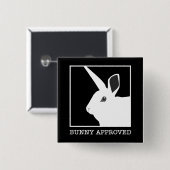 HÄSCHEN GENEHMIGT BUTTON (Vorne & Hinten)