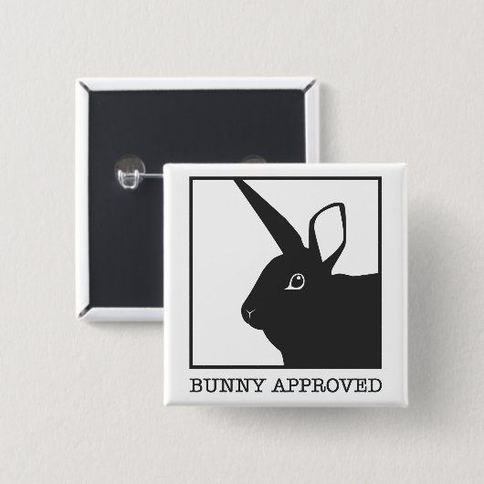 HÄSCHEN GENEHMIGT BUTTON (Vorne & Hinten)