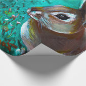 Häschen Geschenkpapier (Ecke)