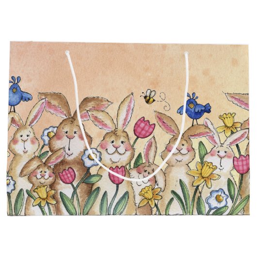 Häschen Große Geschenktüte (Rückseite)