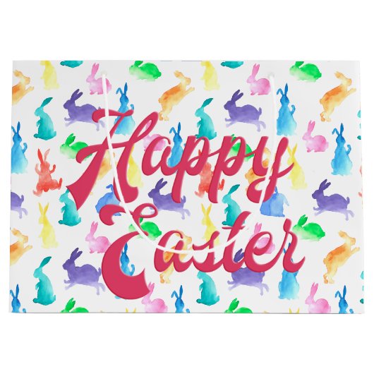 Häschen Große Geschenktüte (Vorderseite)