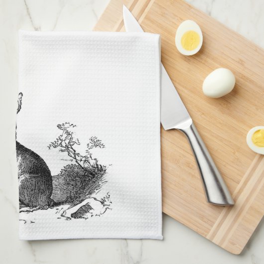 Häschen Handtuch (Viertel Falte)