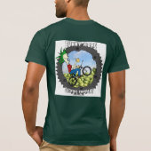 Häschen Hops amerikanische T T-Shirt (Rückseite)