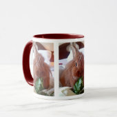 Häschen Kapitän-Carrots Tasse (Vorderseite Links)