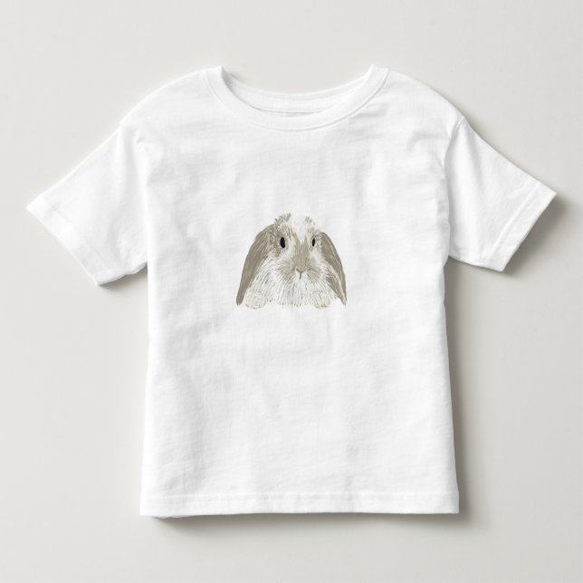 Häschen Kleinkind T-shirt (Vorderseite)