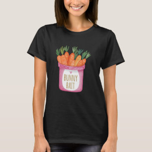 Häschen Köder Süß Ostern Frühling Gartenarbeit Kar T-Shirt