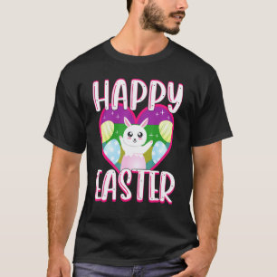 Häschen Krankenschwester Stethoskop Frohe Ostern E T-Shirt