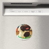 Häschen-Kuchen II Magnet (In Situ (Geschirrspüler))