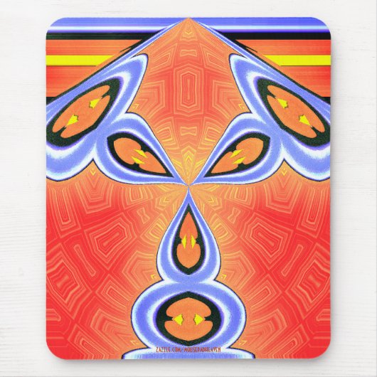 Häschen-Lampe Mousepad (Vorne)