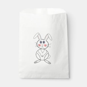 Häschen-Leckerei-Tasche Geschenktütchen