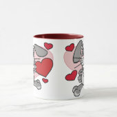 Häschen-Liebe-Tasse Tasse (Zentrum)