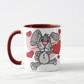 Häschen-Liebe-Tasse Tasse (Links)
