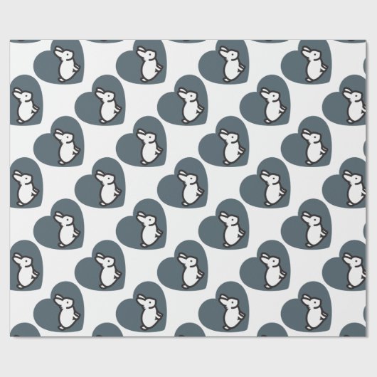 HÄSCHEN-LIEBHABER GESCHENKPAPIER (Flach)