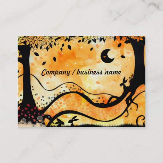 Häschen McGee - Visitenkarten Visitenkarte (Vorderseite)