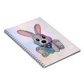 Häschen mit Tuch Notizblock (Rechte Seite)