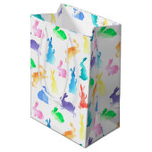 Häschen Mittlere Geschenktüte (Vorderseite Schrägansicht)