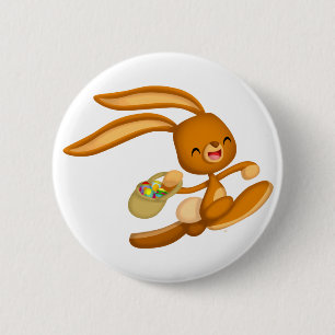 Häschen Ostern auf dem losen!! Button