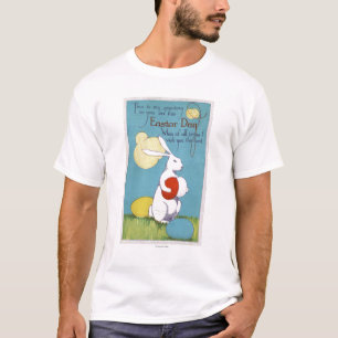 Häschen Ostern GreetingEaster, das Eier hält T-Shirt