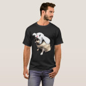 Häschen Pug 379 T-Shirt (Vorne ganz)
