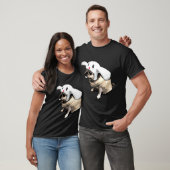 Häschen Pug 379 T-Shirt (Unisex)