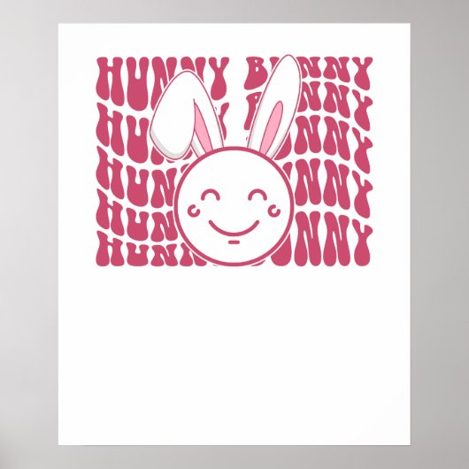 Häschen, retro, vintage poster (Vorne)