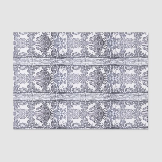 Häschen Seidenpapier (Vorderseite)