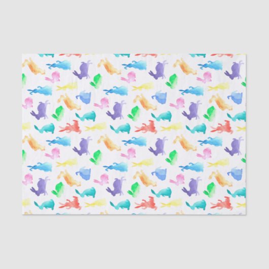 Häschen Seidenpapier (Vorderseite)